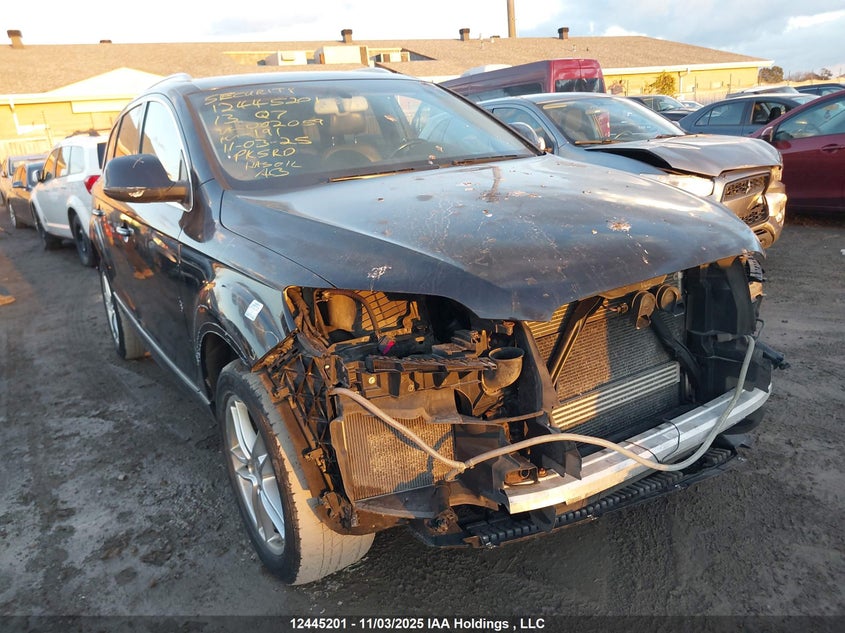 WA1VGCFEXDD002059 2013 Audi Q7 3.0L Premium auction photo 1