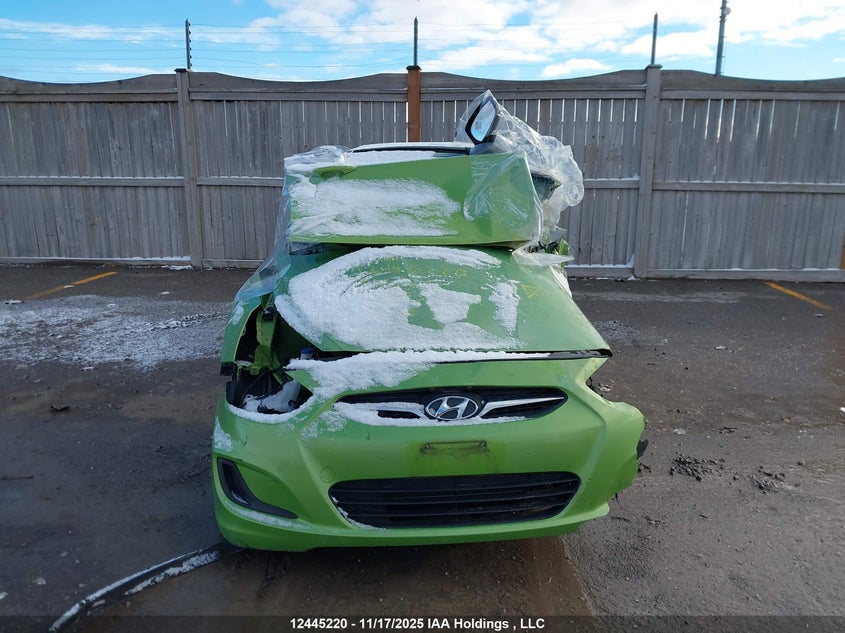 2014 Hyundai Accent VIN: KMHCT5AE6EU160584 Lot: 12445220