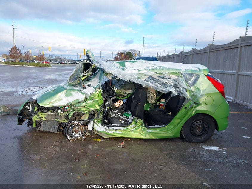 2014 Hyundai Accent VIN: KMHCT5AE6EU160584 Lot: 12445220