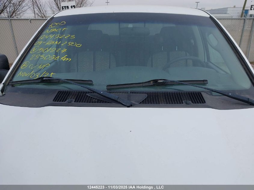 2009 Dodge Ram 2500 VIN: 3D7KS28T89G501827 Lot: 12445223