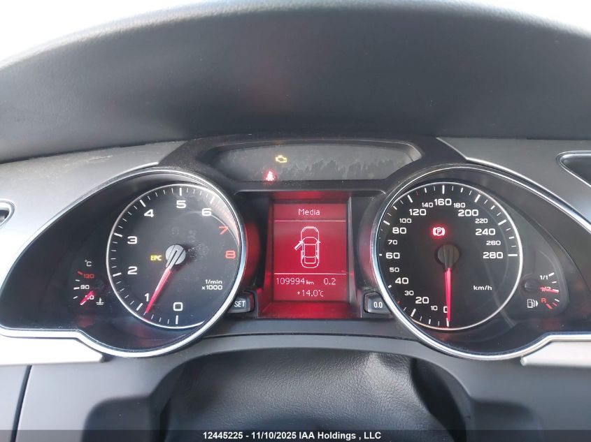 2012 Audi A5 Premium VIN: WAUSFBFR8CA005323 Lot: 12445225