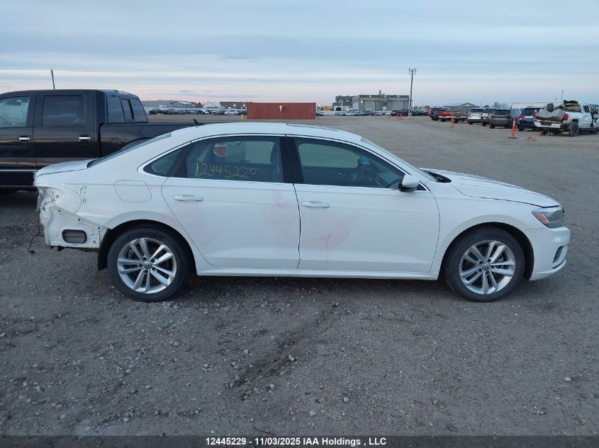 2021 Volkswagen Passat Highline VIN: 1VWBA7A36MC018818 Lot: 12445229