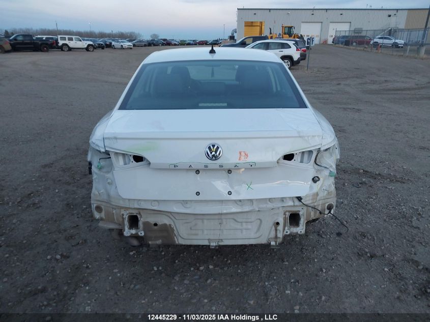 2021 Volkswagen Passat Highline VIN: 1VWBA7A36MC018818 Lot: 12445229