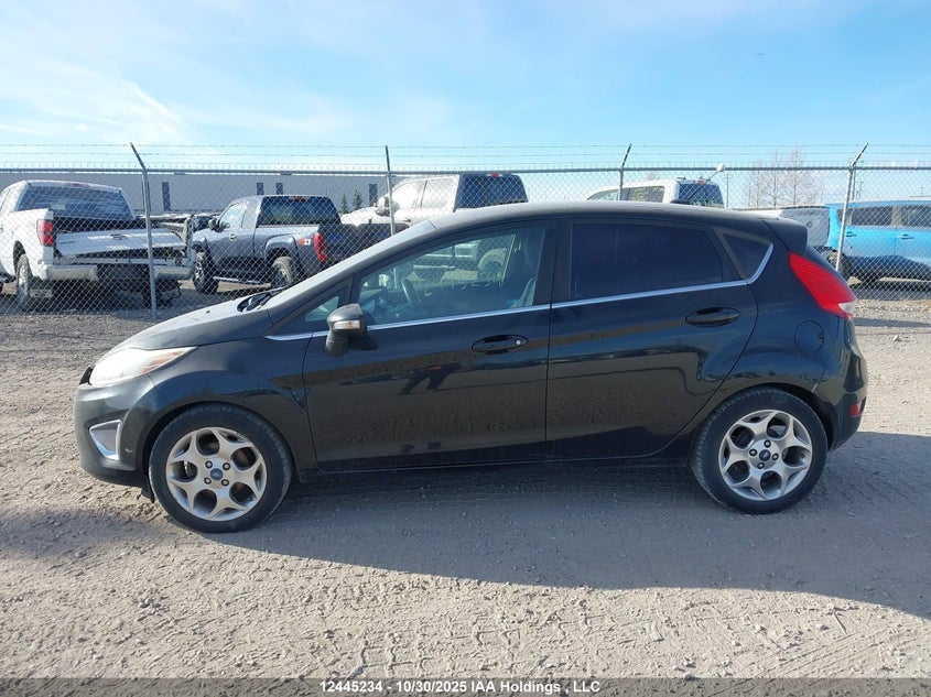 2013 Ford Fiesta Titanium VIN: 3FADP4FJ7DM108287 Lot: 12445234