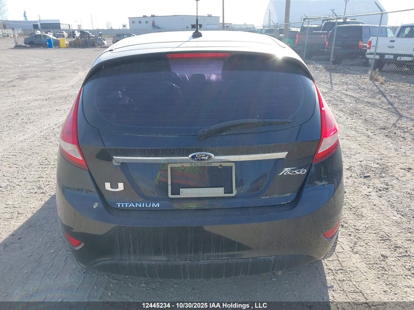 2013 Ford Fiesta Titanium VIN: 3FADP4FJ7DM108287 Lot: 12445234