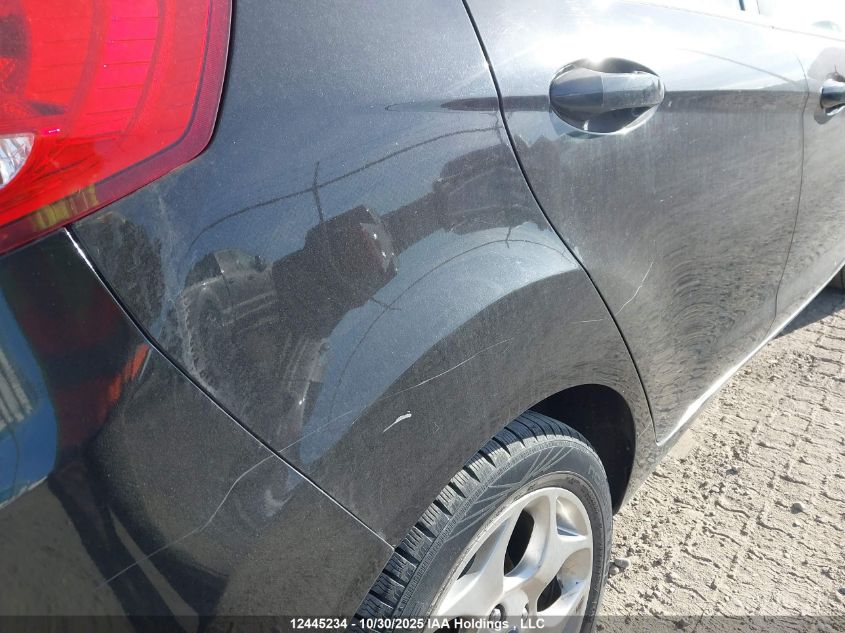 2013 Ford Fiesta Titanium VIN: 3FADP4FJ7DM108287 Lot: 12445234