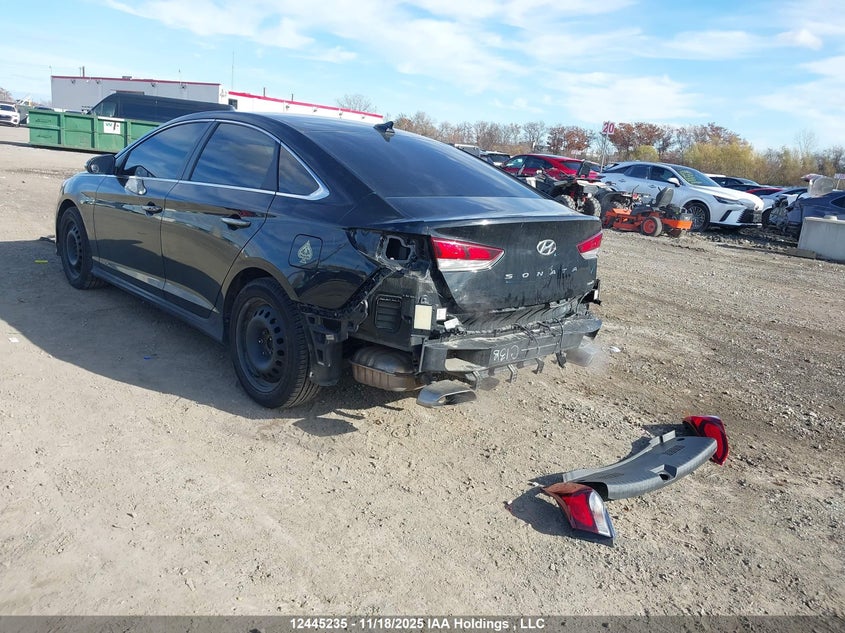 2019 Hyundai Sonata black  gas 5NPE34AF9KH785065 photo #4