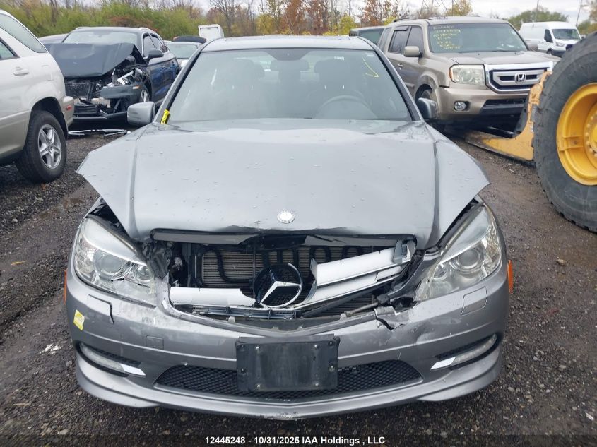 2011 Mercedes-Benz C 300 4Matic VIN: WDDGF8BB8BA500517 Lot: 12445248