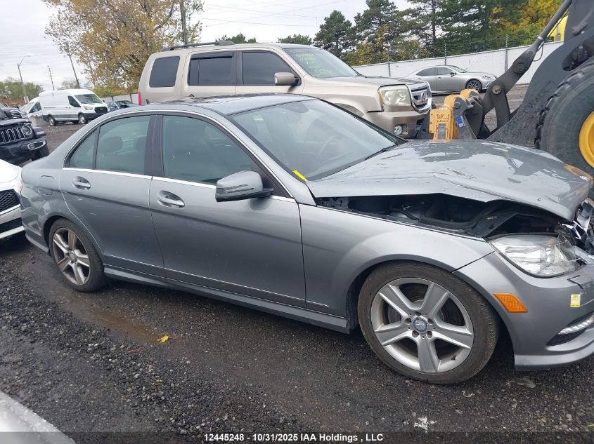 2011 Mercedes-Benz C 300 4Matic VIN: WDDGF8BB8BA500517 Lot: 12445248