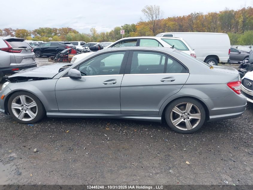 2011 Mercedes-Benz C 300 4Matic VIN: WDDGF8BB8BA500517 Lot: 12445248