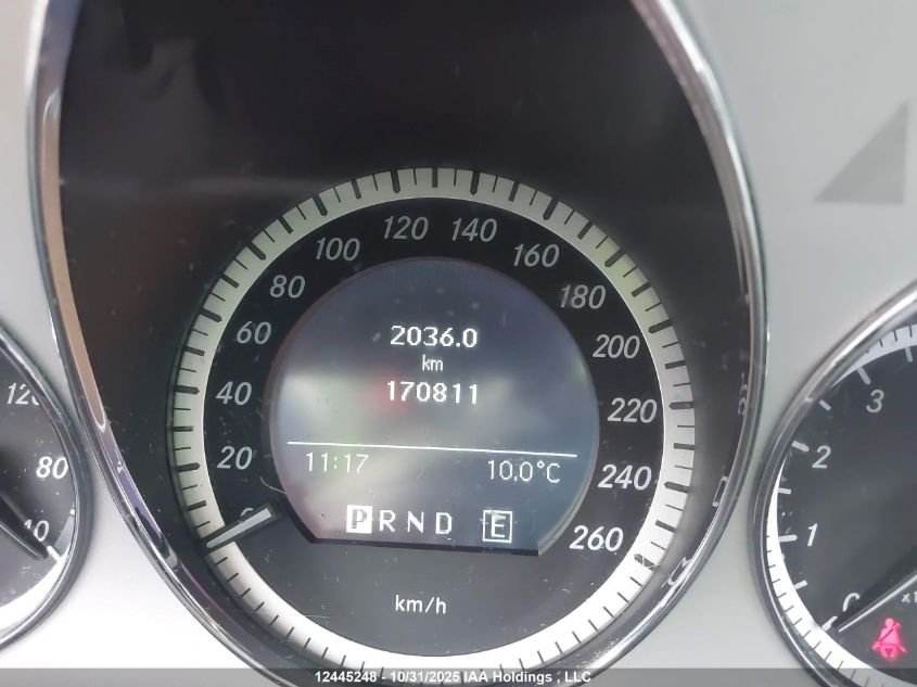 2011 Mercedes-Benz C 300 4Matic VIN: WDDGF8BB8BA500517 Lot: 12445248