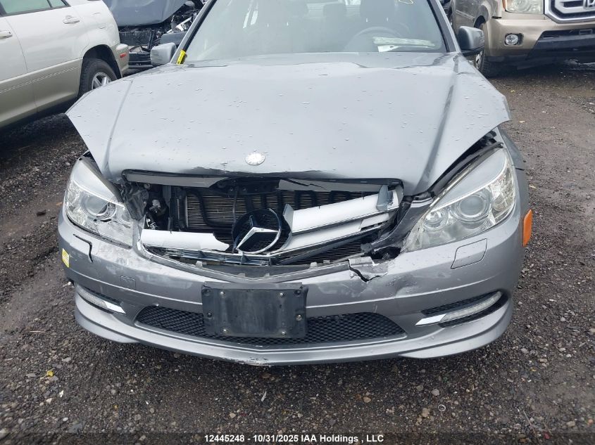 2011 Mercedes-Benz C 300 4Matic VIN: WDDGF8BB8BA500517 Lot: 12445248