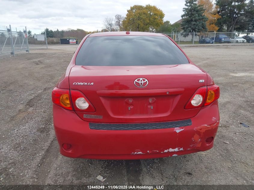 2010 Toyota Corolla Ce VIN: 2T1BU4EE1AC210946 Lot: 12445249