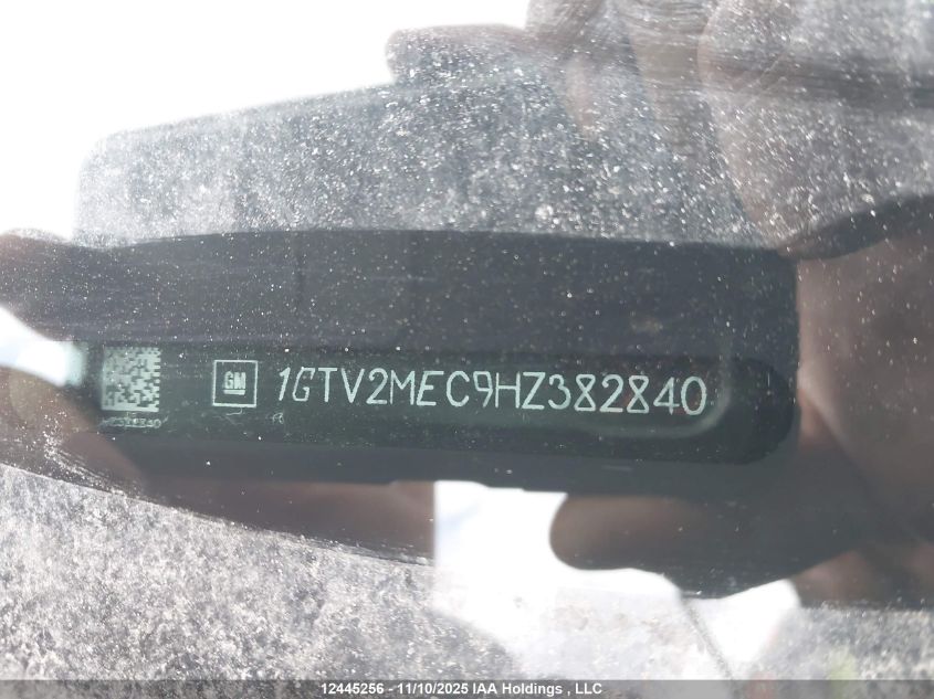 2017 GMC Sierra 1500 Sle VIN: 1GTV2MEC9HZ382840 Lot: 12445256