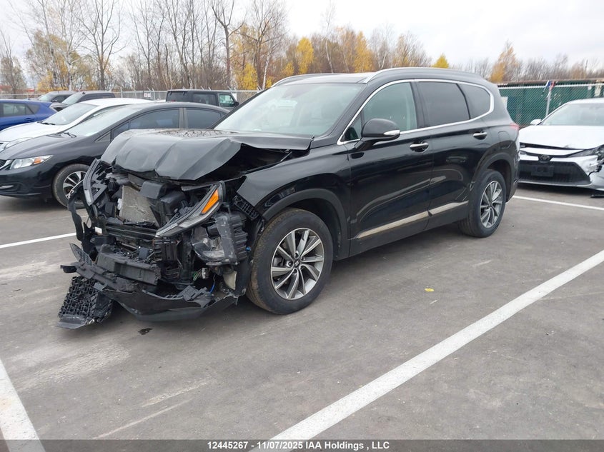 5NMS3CAA9KH014488 2019 HYUNDAI SANTA FE photo no. 2