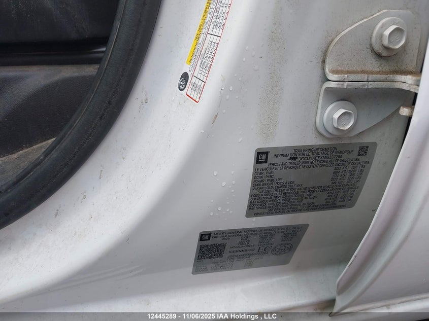 3GCUYAEFXMG107264 2021 CHEVROLET SILVERADO photo no. 18