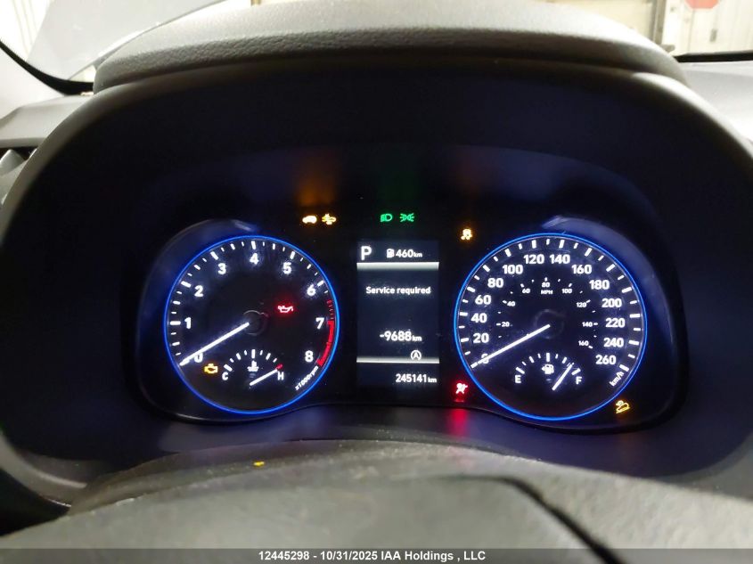 2022 Hyundai Kona Se VIN: KM8K12ABXNU821927 Lot: 12445298