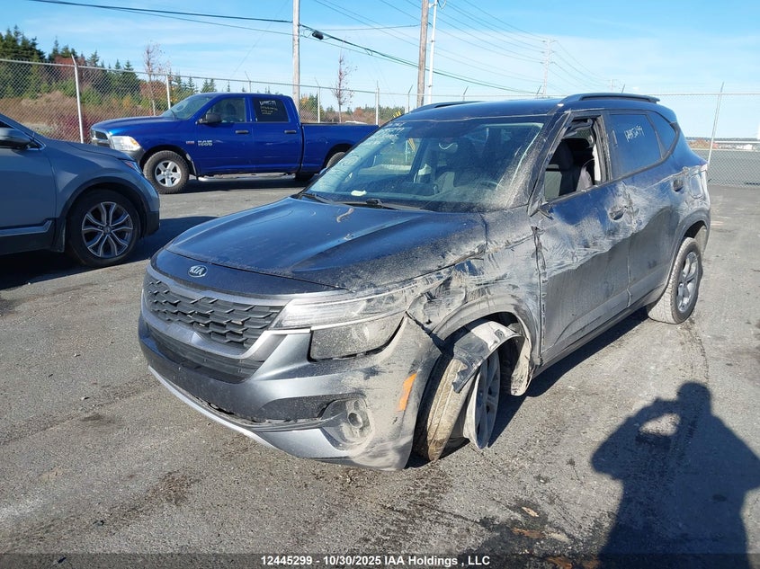 2021 Kia Seltos Lx VIN: KNDEP2AAXM7061406 Lot: 12445299