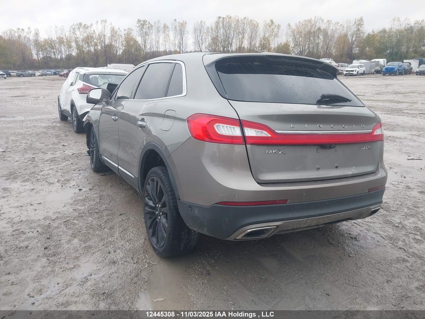 2LMPJ8LP2GBL66618 2016 LINCOLN MKX photo no. 3