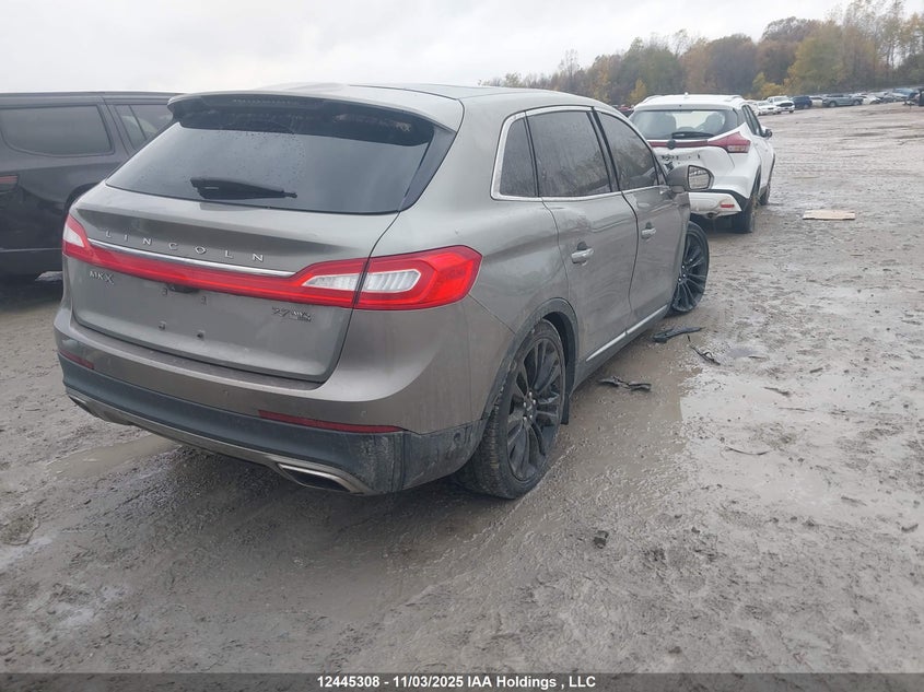 2LMPJ8LP2GBL66618 2016 LINCOLN MKX photo no. 4