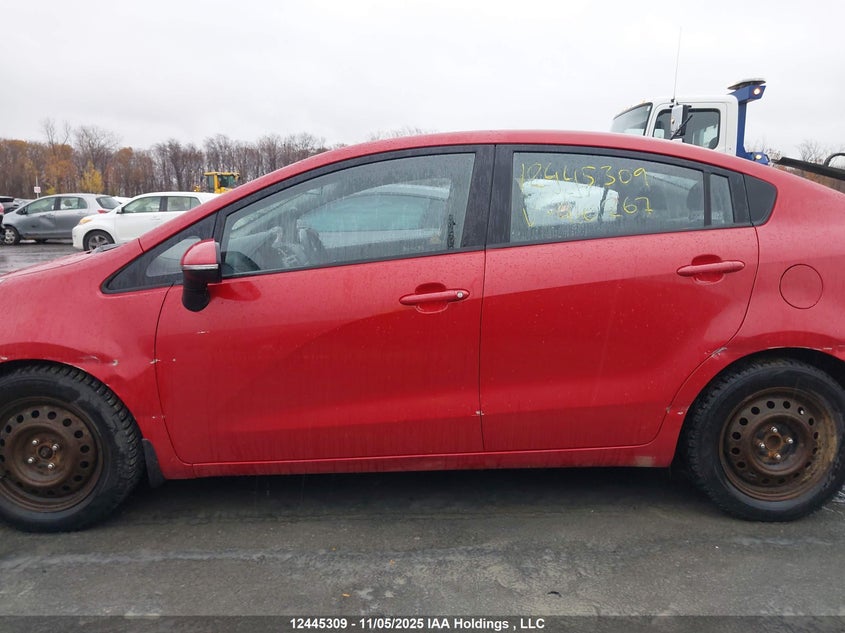 2014 Kia Rio Ex VIN: KNADN4A38E6416267 Lot: 12445309