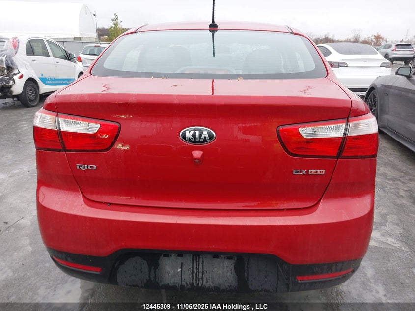 2014 Kia Rio Ex VIN: KNADN4A38E6416267 Lot: 12445309