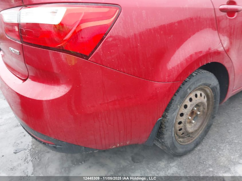 2014 Kia Rio Ex VIN: KNADN4A38E6416267 Lot: 12445309