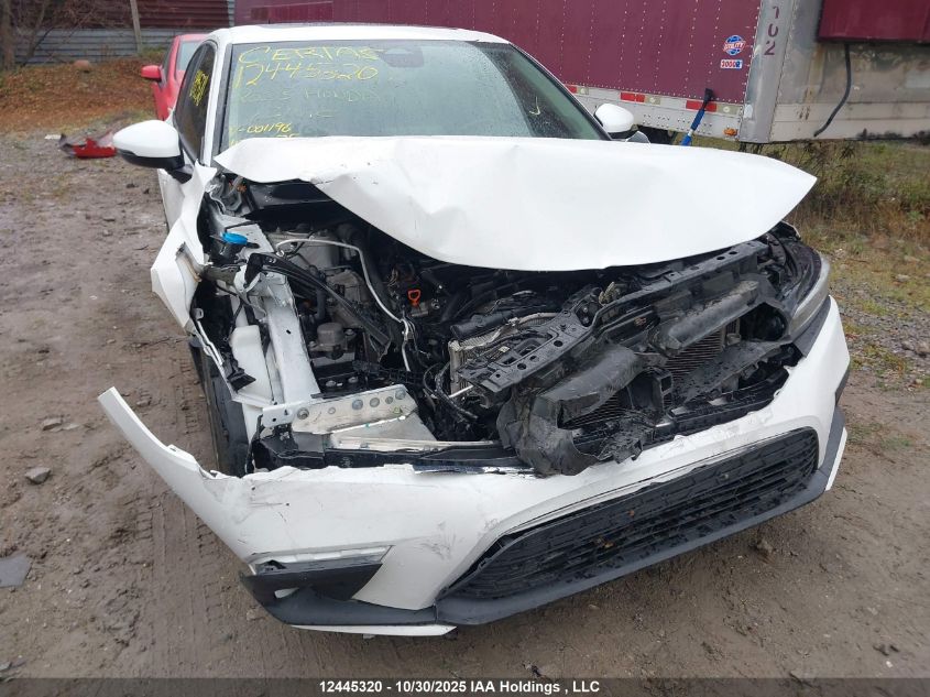 2023 Honda Civic Touring VIN: 2HGFE1F94PH001196 Lot: 12445320