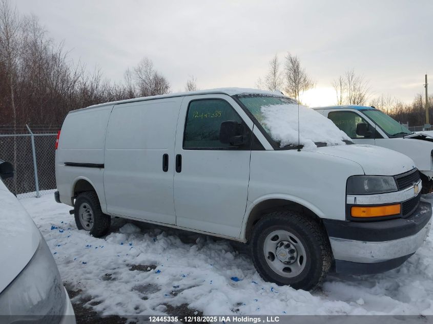 2022 Chevrolet Express 3500 Work Van VIN: 1GCZGGF71N1243379 Lot: 12445335