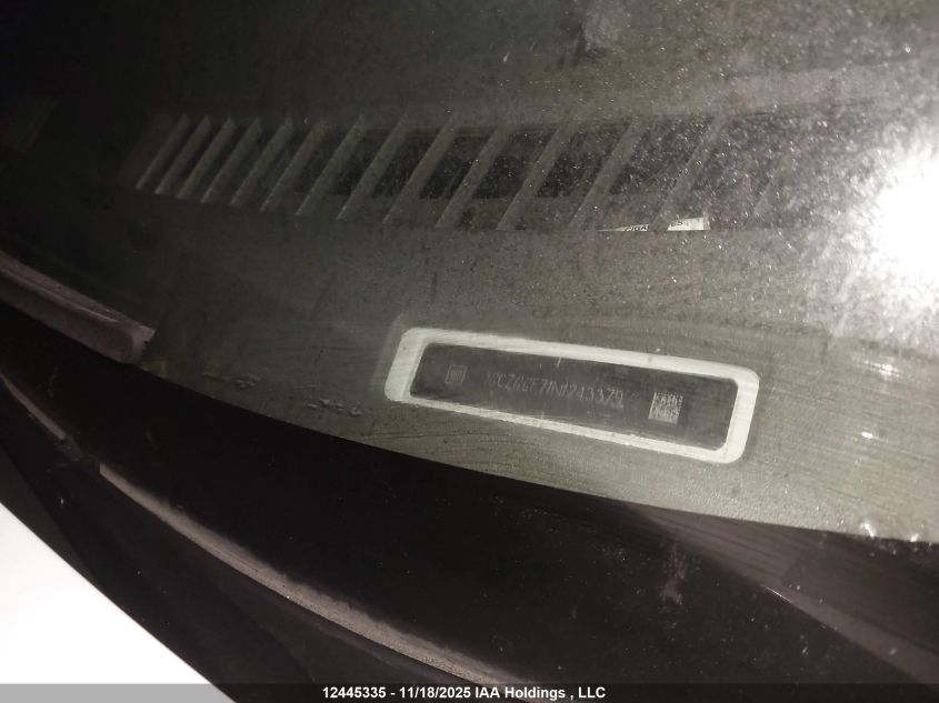 2022 Chevrolet Express 3500 Work Van VIN: 1GCZGGF71N1243379 Lot: 12445335