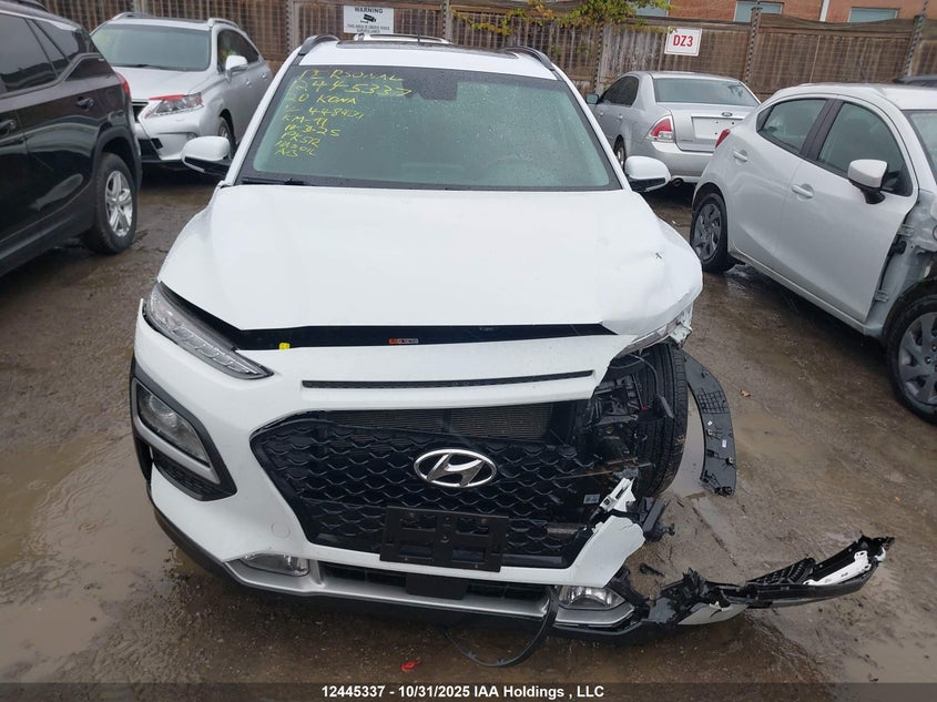 2020 Hyundai Kona Sel Plus VIN: KM8K6CAA6LU448431 Lot: 12445337