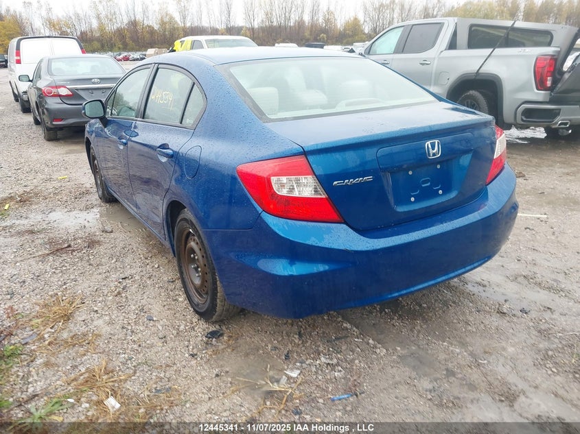 2HGFB2F47CH019298 2012 HONDA CIVIC photo no. 3