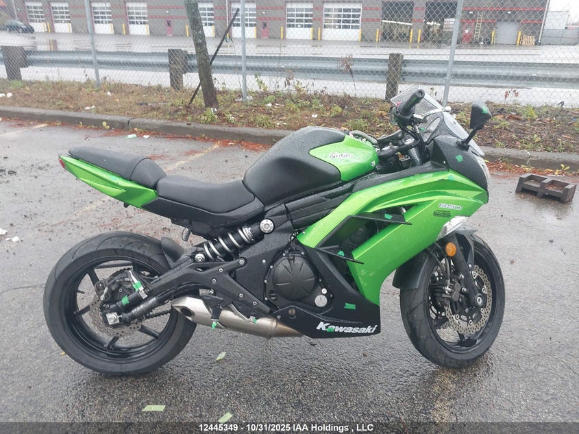 2014 Kawasaki Ex650 F VIN: JKAEXEF1XEDA15875 Lot: 12445349