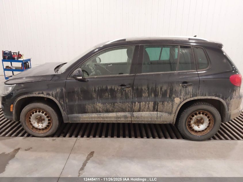 2013 Volkswagen Tiguan 2.0 Tsi Comfortline/2.0 Tsi Highline/2.0 Tsi Trendline VIN: WVGJV7AX0DW524970 Lot: 12445411
