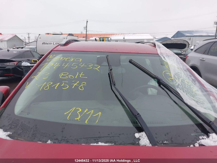 2023 Chevrolet Bolt Euv Lt VIN: 1G1FY6S07P4181578 Lot: 12445432