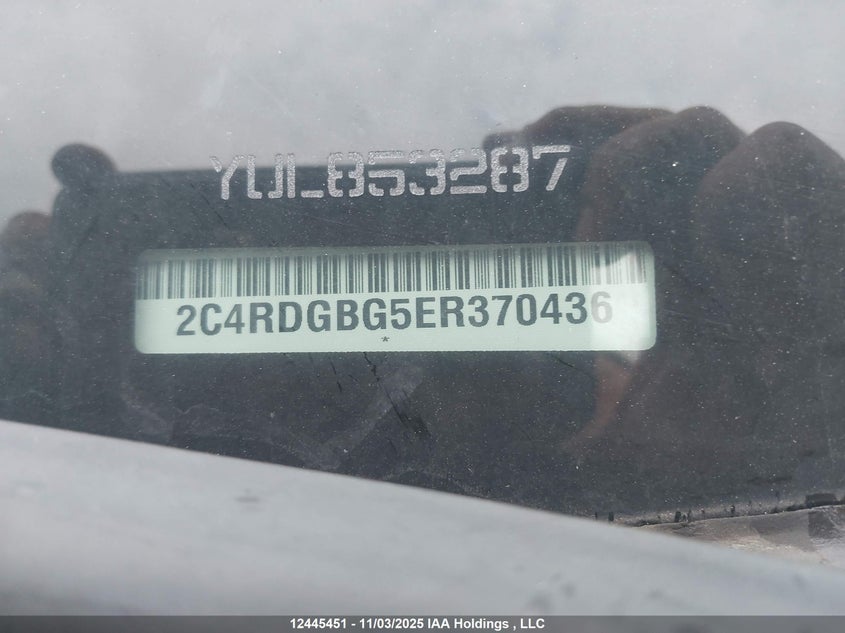 2C4RDGBG5ER370436 2014 DODGE CARAVAN photo no. 19