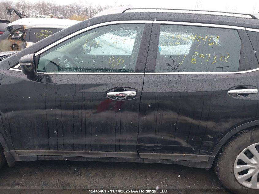 2016 Nissan Rogue S/Sv VIN: 5N1AT2MT5GC897302 Lot: 12445461