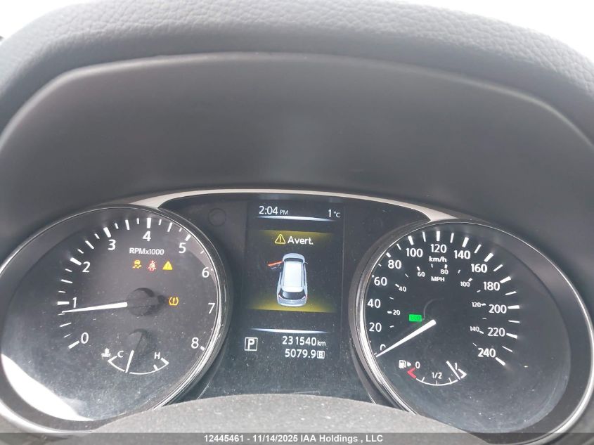 2016 Nissan Rogue S/Sv VIN: 5N1AT2MT5GC897302 Lot: 12445461