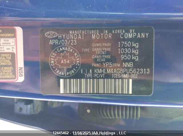 KMHLM4AG8PU562313 2023 HYUNDAI ELANTRA photo no. 10