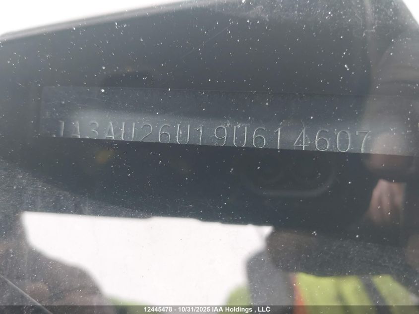 2009 Mitsubishi Lancer Es/Es Sport VIN: JA3AU26U19U614607 Lot: 12445478