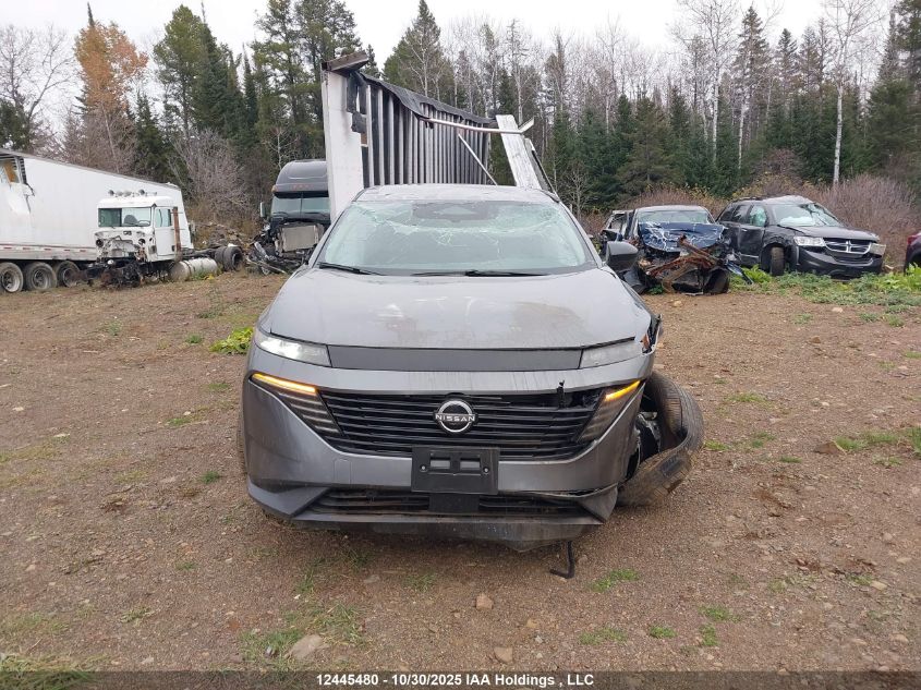 2025 Nissan Murano Sv VIN: 5N1AZ3BS2SC117120 Lot: 12445480