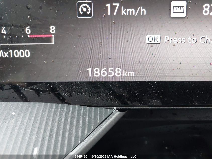 2025 Nissan Murano Sv VIN: 5N1AZ3BS2SC117120 Lot: 12445480