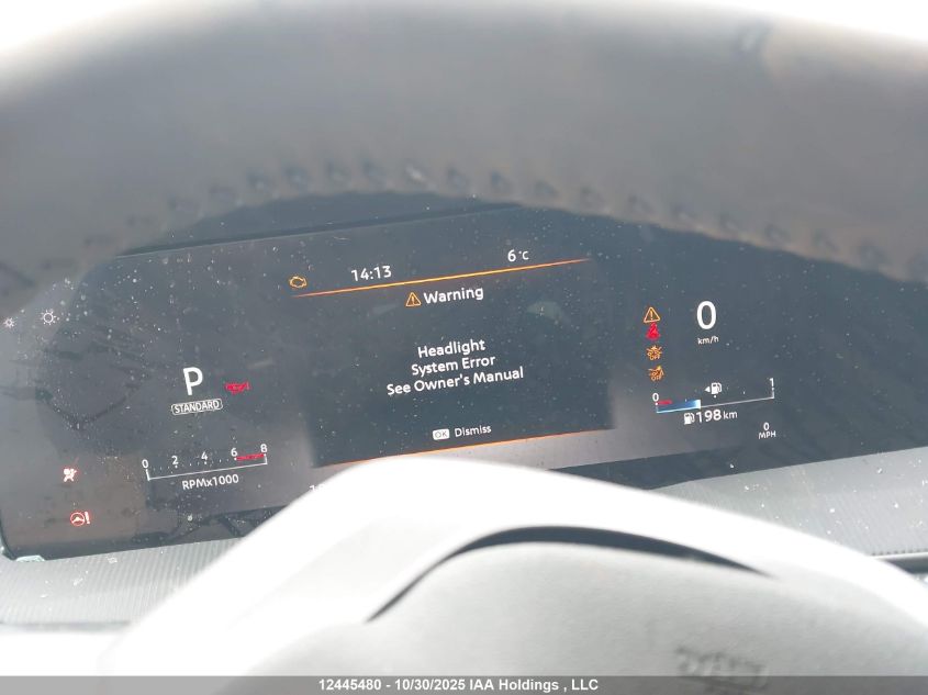 2025 Nissan Murano Sv VIN: 5N1AZ3BS2SC117120 Lot: 12445480