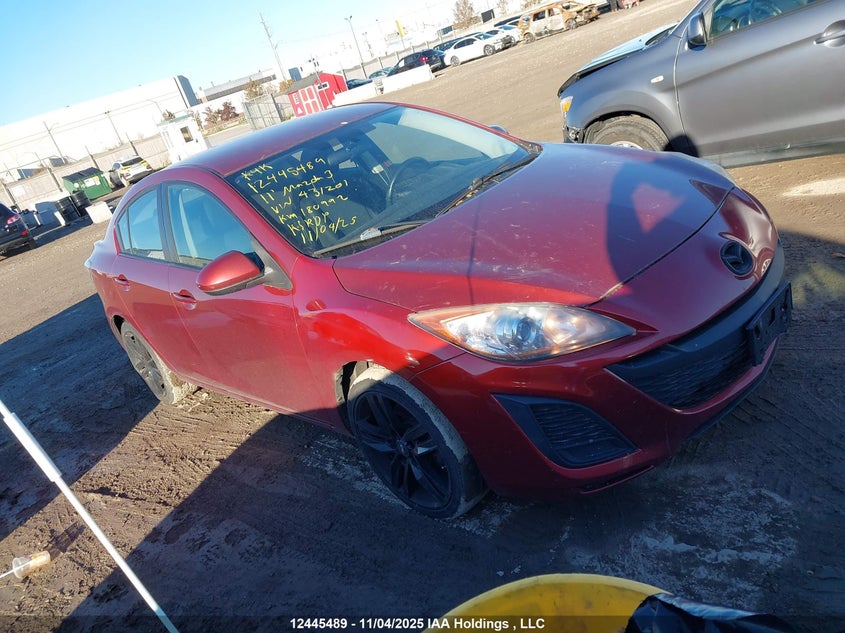 JM1BL1UF2B1431201 2011 Mazda Mazda3 Gx auction photo 1