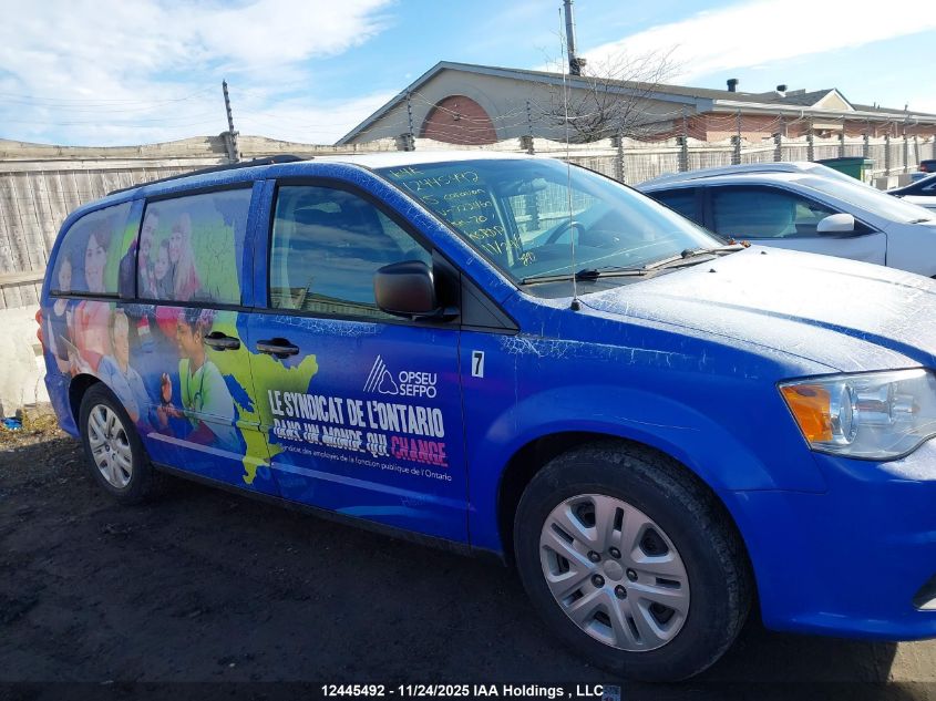 2015 Dodge Grand Caravan Se/Sxt VIN: 2C4RDGBG8FR722460 Lot: 12445492