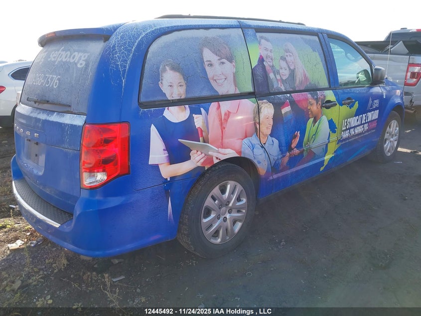 2C4RDGBG8FR722460 2015 DODGE CARAVAN photo no. 4
