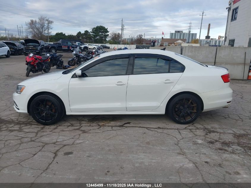 2015 Volkswagen Jetta S VIN: 3VW1K7AJ4FM202700 Lot: 12445499