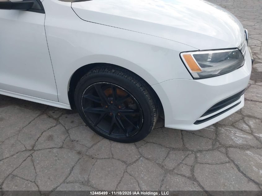 2015 Volkswagen Jetta S VIN: 3VW1K7AJ4FM202700 Lot: 12445499