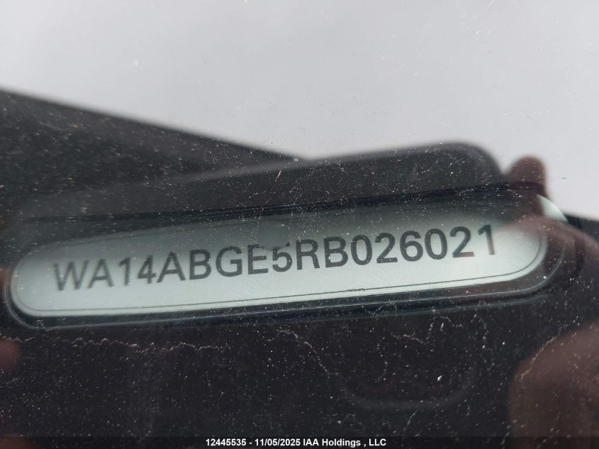 2024 Audi Q8 E-Tron VIN: WA14ABGE5RB026021 Lot: 12445535