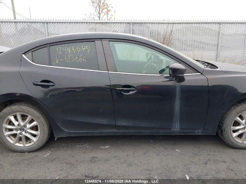 2015 Mazda Mazda3 VIN: 3MZBM1V75FM183665 Lot: 12445574